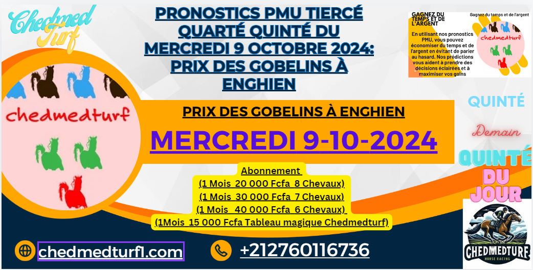 Découvrez les pronostics et analyses détaillées pour la 1ère course à Enghien, le Prix des Gobelins. Informations sur les partants, leurs entraîneurs et leurs chances dans cette épreuve de trot attelé réservée aux femelles.