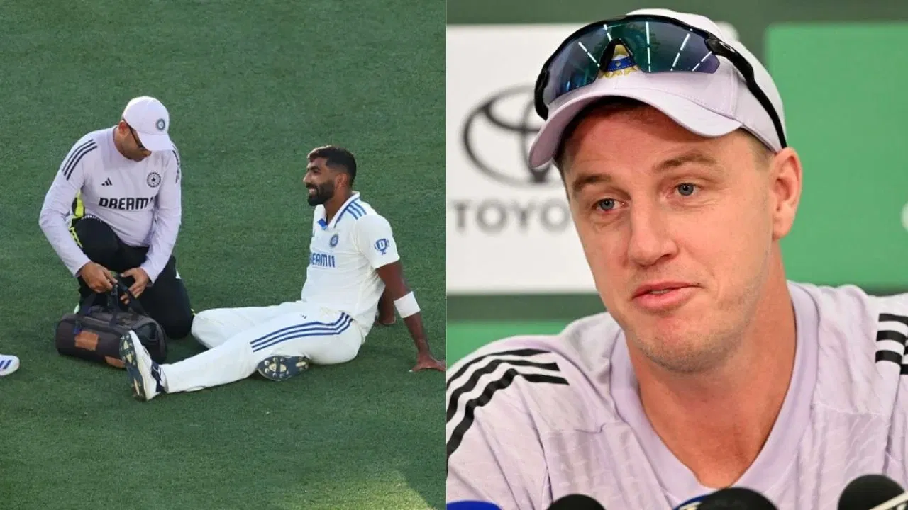 Morne Morkel and Jasprit Bumrah .webp