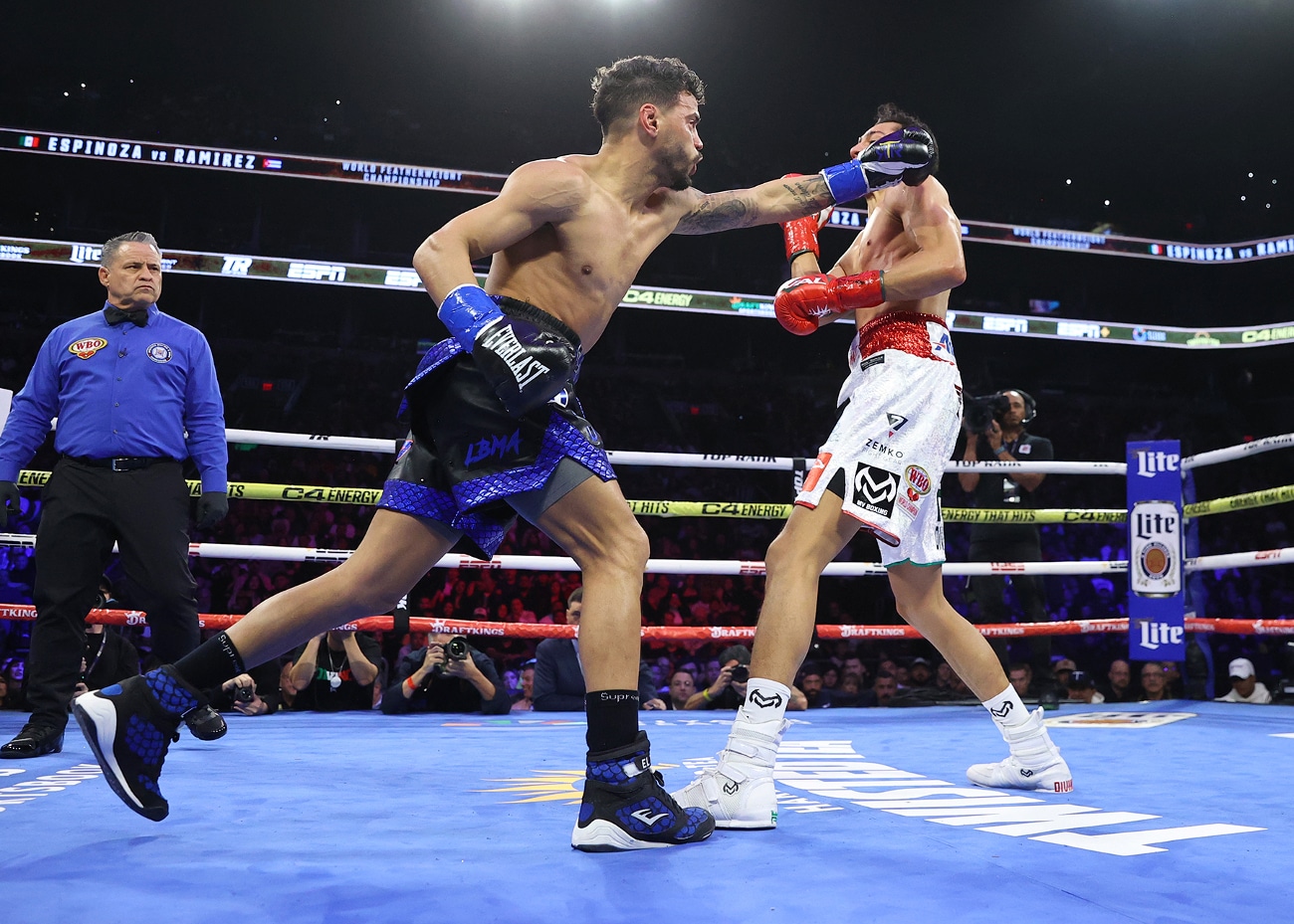 Rafael Espinoza Stops Robeisy, Targets Navarrete’s WBO 130-lb Crown